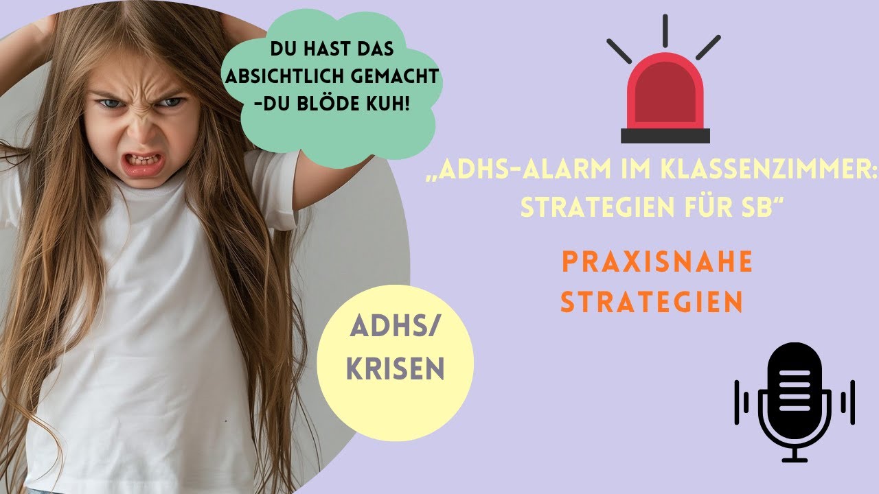 ADHS & Schulbegleitung: Krisen verstehen & meistern I Stephan Kolbe