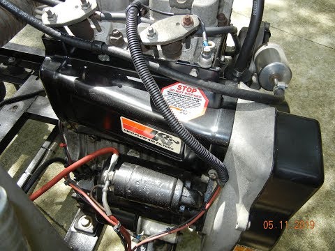 Lombardini Diesel Engine 12LD475 Cold Start