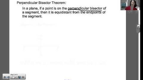 Perpendicular Bisector Theorem (5.2 - part 1).mp4