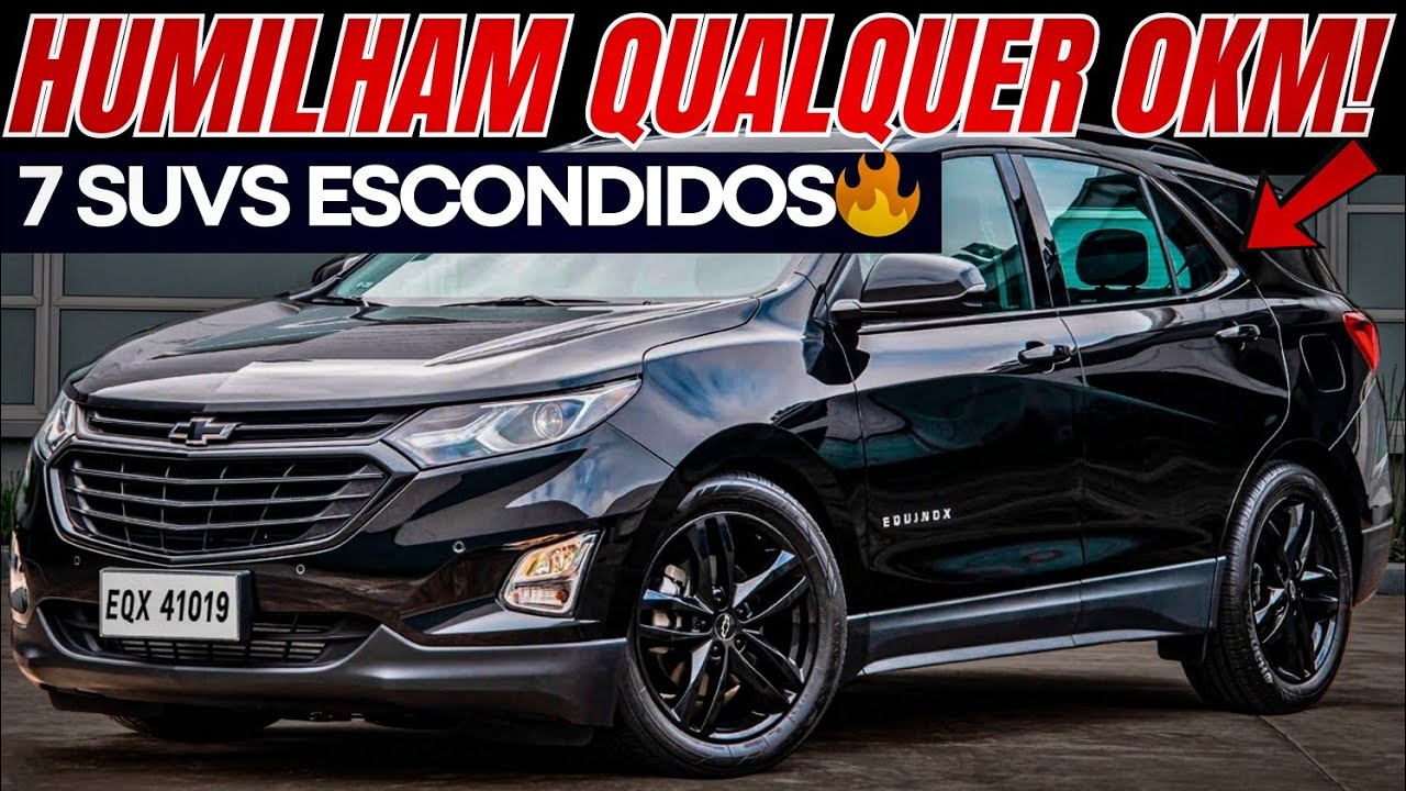 🚨 7 SUVs ABAIXO DA FIPE que HUMILHAM QUALQUER CARRO 0KM | NINGUÉM TÁ COMPRANDO!