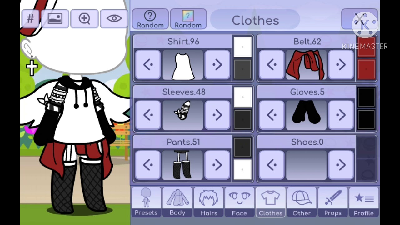 Ideias de roupas no gacha life//ღHey claღ// 