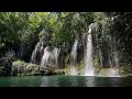 Waterfall sound jungle waterfall sound  relaxing music with nature sounds  calming  waterfall