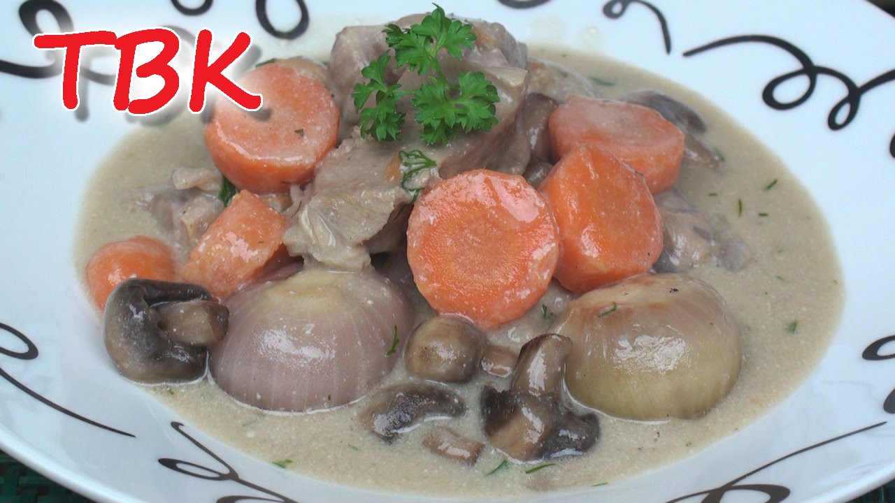 Blanquette De Veau White Veal Stew Recipe Titli S Busy Kitchen Youtube
