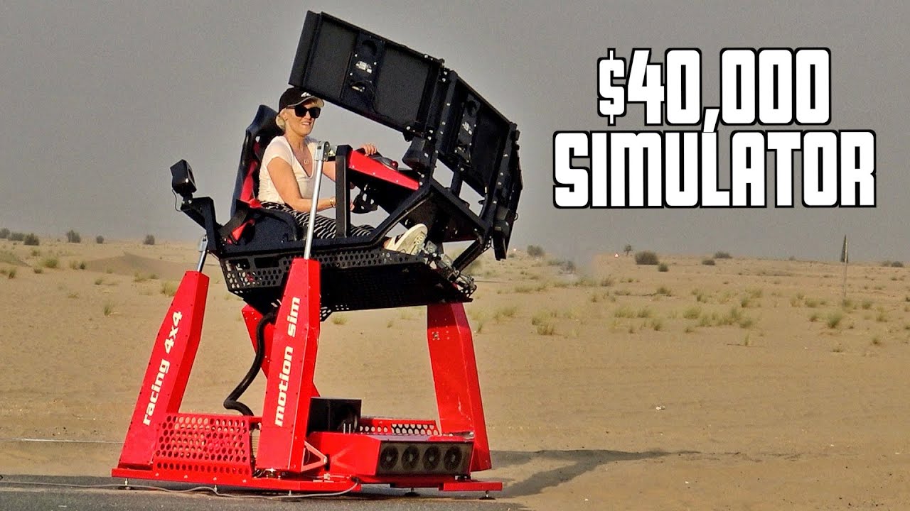 Most Extreme 4D Racing Simulator Tested!