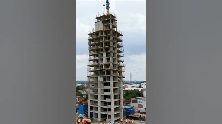 the building under construction suddenly collapsed 🏢 #building #collapse