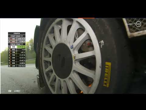 evans' brakes are a bit hot - rally croatia 2021