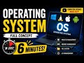Operating System in Just 6 Minutes 🚀 | OS Full Concept Explained for Beginners