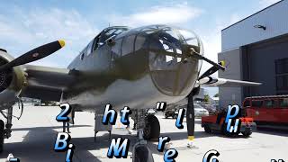 B-25 Mitchell Grumpy WWII Bomber Walkaround Video