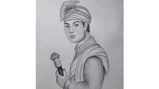 Drawing LACHIT BORPHUKAN // জয় আই অসম | By Prachujya | Facebook-saigonsouth.com.vn