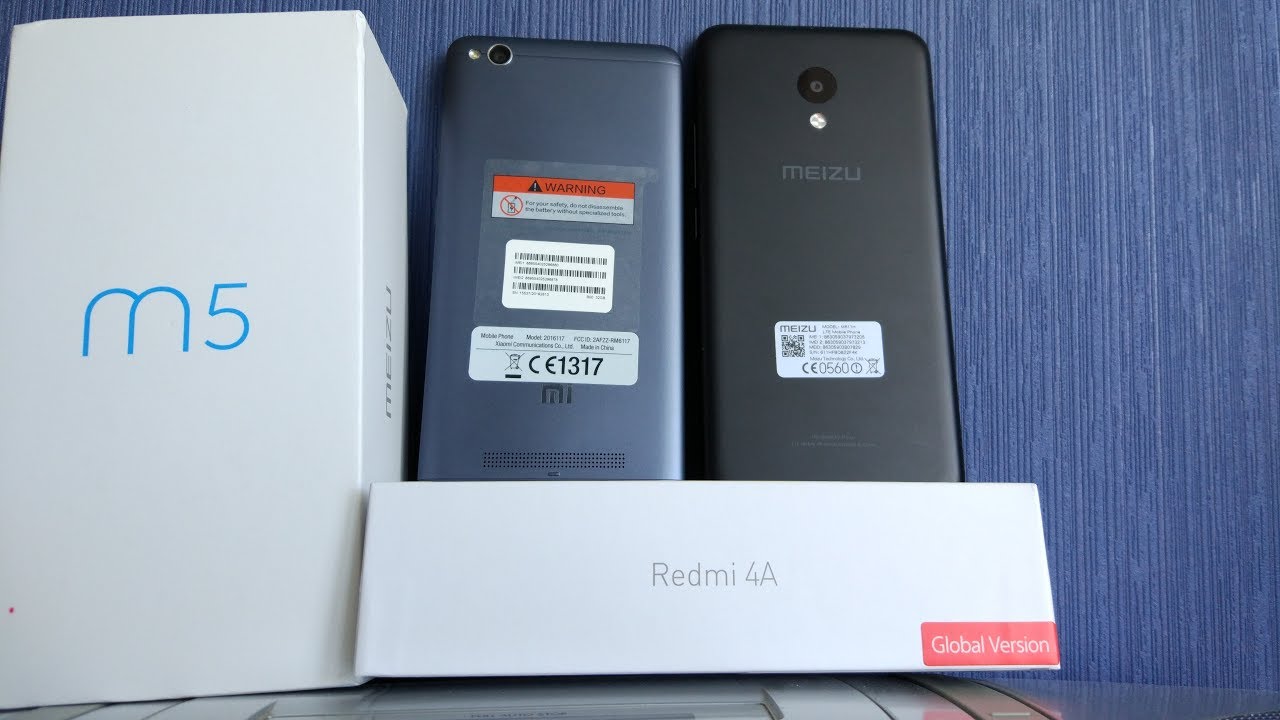 Xiaomi Redmi 4a vs Meizu M5. Береги Пук@н! Много Воды! Часть №1