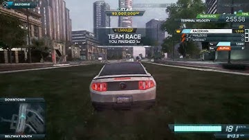 Need For Speed: Most Wanted (2012) - Multiplayer Gameplay With Ford Mustang Boss 302