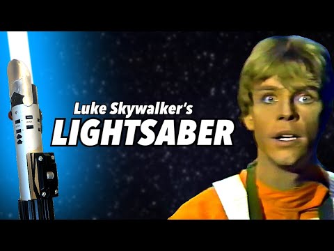 How to Build Luke Skywalker&rsquo;s LIGHTSABER from The Star Wars Holiday Special