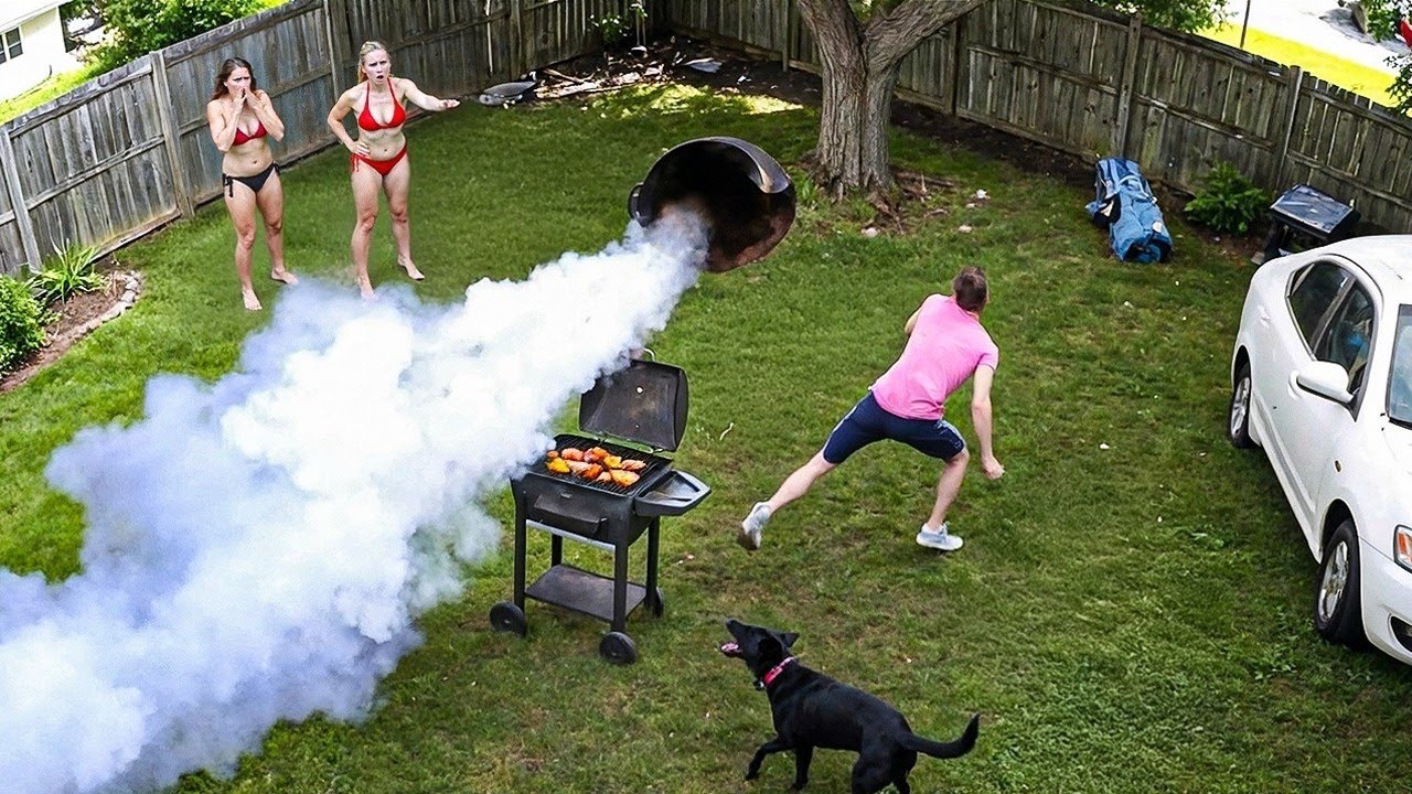 Tohle se Opravdu Stalo na Něčí Zahradě...