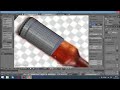 Modelando uma garrafa no blender