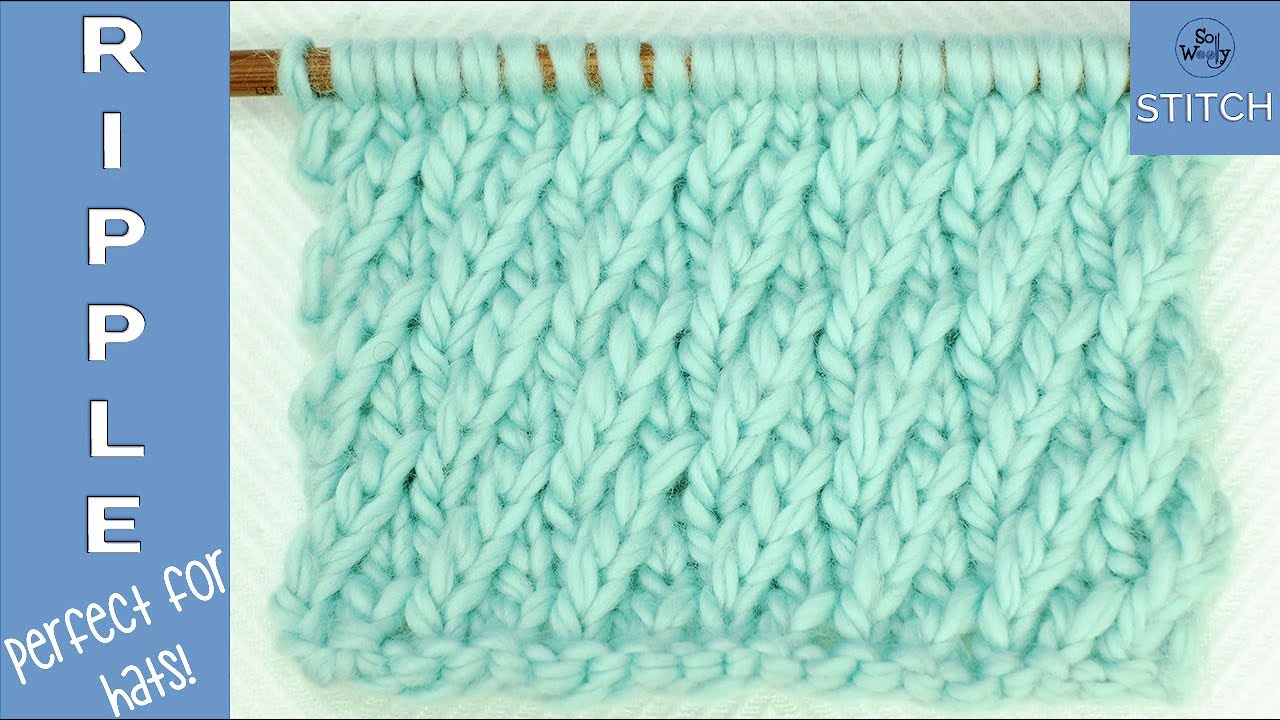 Knitting Pattern Ripple