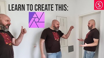 Clone yourself - easy photo trick - Affinity Photo Tutorial
