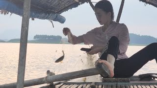 Unstable fishing session: It's difficult being a single mother | Ly Thi Tra