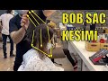 Bob Saç Kesimi Nasıl Kesilir Enseler Kısa Önler Uzun Saç Modeli