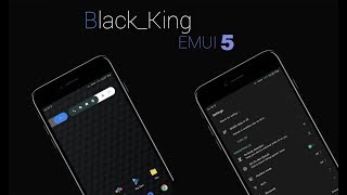 Wonderful black Huawei/Honor theme for EMUI 5.x (Black-King) screenshot 4