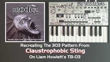 Recreating The 303 Acid Pattern From Claustrophobic Sting By The Prodigy On Liam Howlett