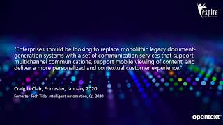 Webinar with OpenText Power Digital Readiness & CX to Reshape Dynamics