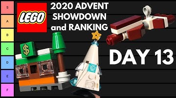 DAY 13: LEGO 2020 Advent Calendar SHOWDOWN! - Ranking Each Build