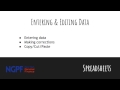 Spreadsheet Navigation and Editing Quiz