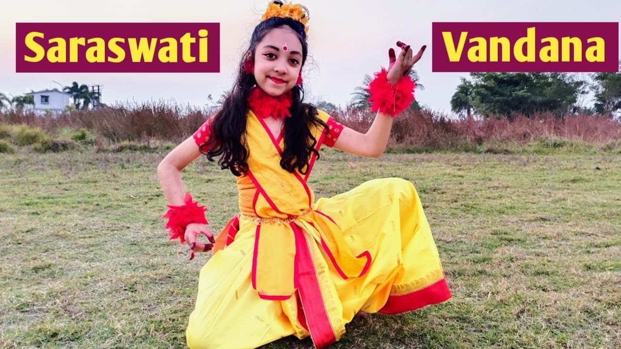 Maa Saraswati Sharde || Saraswati Vandana || Saraswati Vandana Dance ...