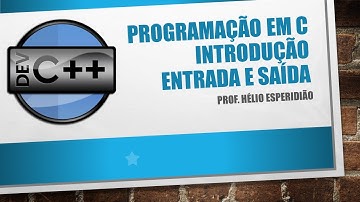 #01 - Introdução à Programação C (Variáveis, printf, scanf)