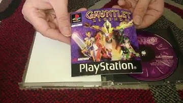 Nostalgamer Unboxes Gauntlet Legends On Sony Playstation 1 UK PAL System Version