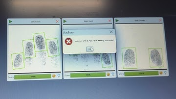 Authentication failed for user error in aadhaar software live solution | Aadhar centre onboarding 