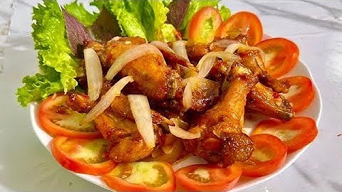 Cánh Gà Chiên Nước Mắm Da Giòn Lâu Thấm Vị Cách Này Ngon Nhất | Bí Quyết Chiên Gà Giòn | hvmd 450