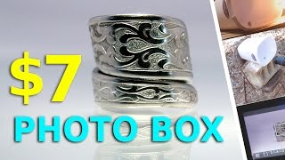 $7 DIY Photo Light Box - Jewelry Photo Diffuser Reflector - Better Ring Pictures screenshot 5
