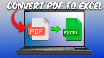 How to Convert PDF Files to Excel (.xls) Step By Step