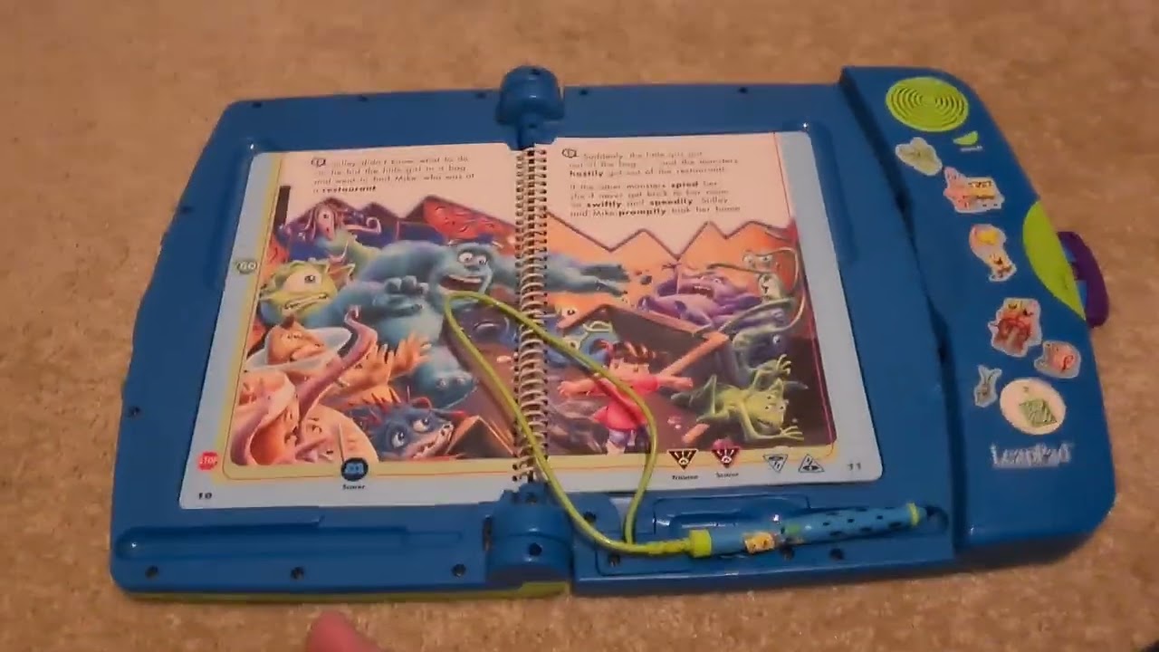 Leappad learning system Monsters inc