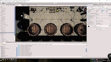 [Game Dev] Level Design for Fantasy Project: Brewery interior #Unity  #gamedev  (Part 6)