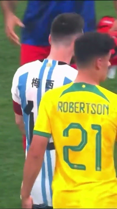 Messi Snubs Australian Player