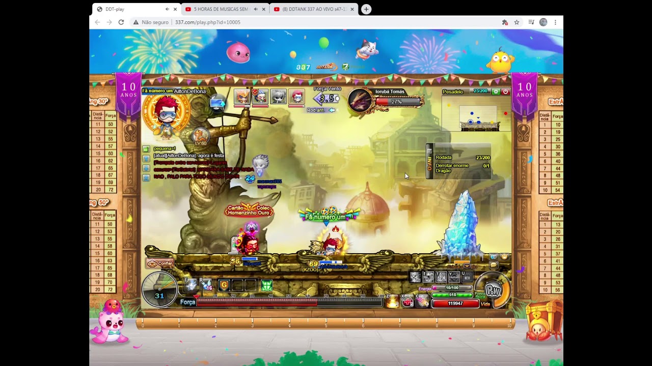 DDTANK 337 AO VIVO s47-131!!! @DDTank Brasil (Oficial) (337.com)