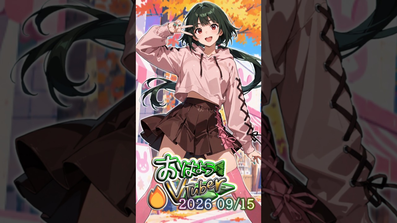 おはようVTuber for Youtube 20260915🔥森ツバサ #おはようvtuber #おはV #shorts