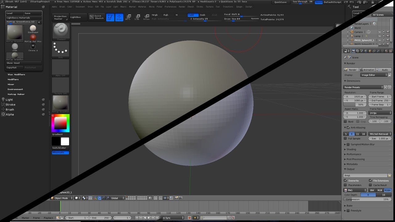 go b zbrush to blender