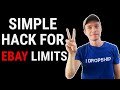 The Fastest Way To Double Your eBay Selling Limits