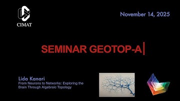 GEOTOP-A | Lida Kanari | From Neurons to Networks: Exploring the Brain Through Algebraic Topology