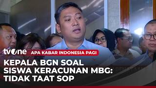 Kata Kepala BGN Sudaryono Soal Kasus Dugaan Keracunan MBG | AKIP tvOne