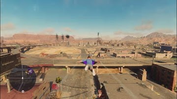 Saints Row- Trying the Wingsuit launch