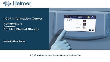 i.C3® Video Series: Automatic Alarm Testing