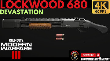 LOCKWOOD 680 DEVASTATION - cod mw3 - Call of Duty Modern Warfare 3 2023 beta gameplay #codmw3 #cod