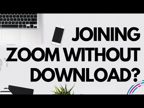 How To Join A Zoom Meeting Without Downloading
