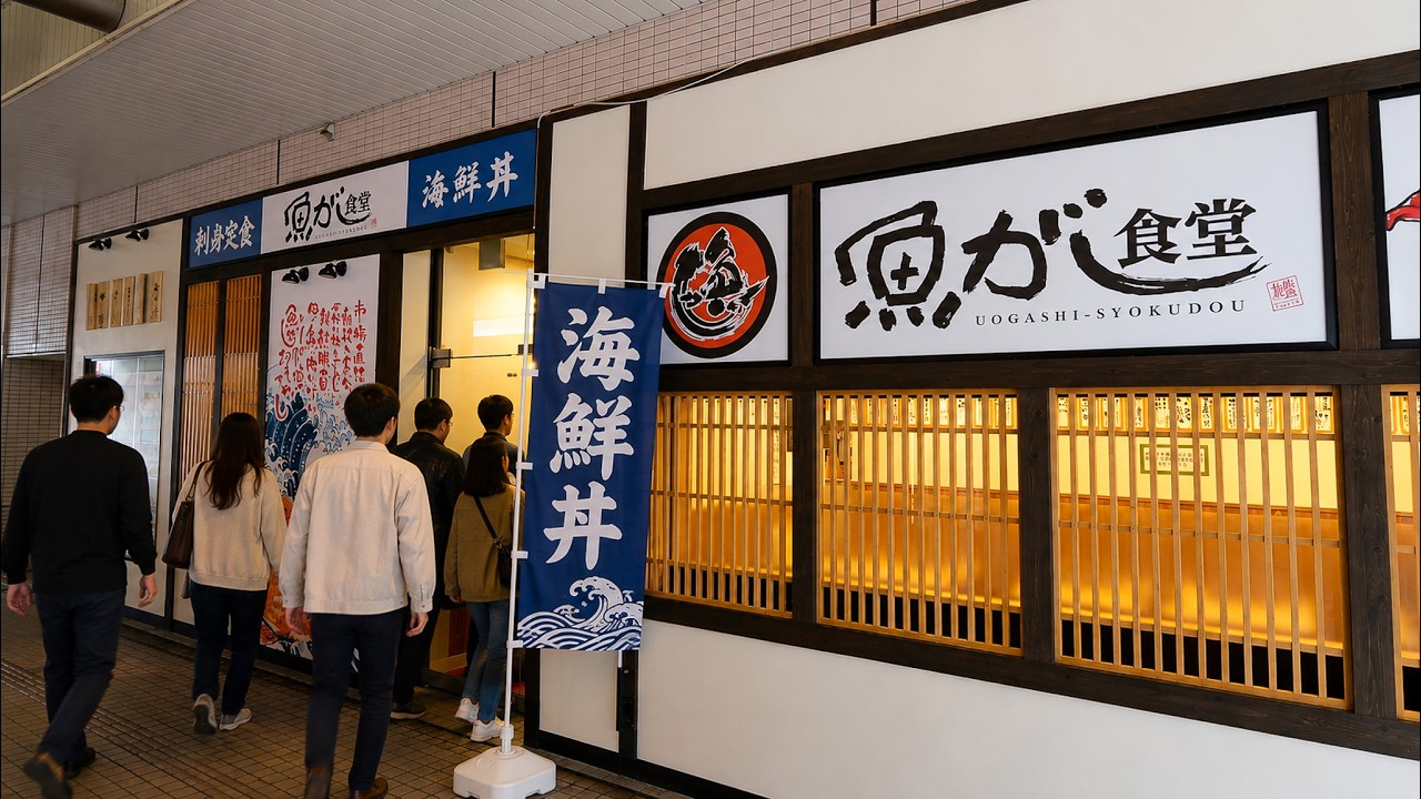 Seafood Bowls Too Huge! 250 People a Day Devour Sea of Japan Fish