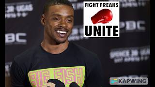 Errol Spence Conversation With Dan Rafael