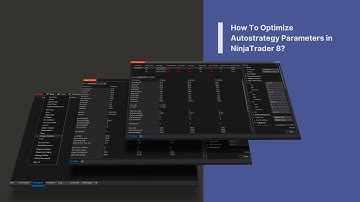 How To Optimize Autostrategy Parameters in NinjaTrader 8